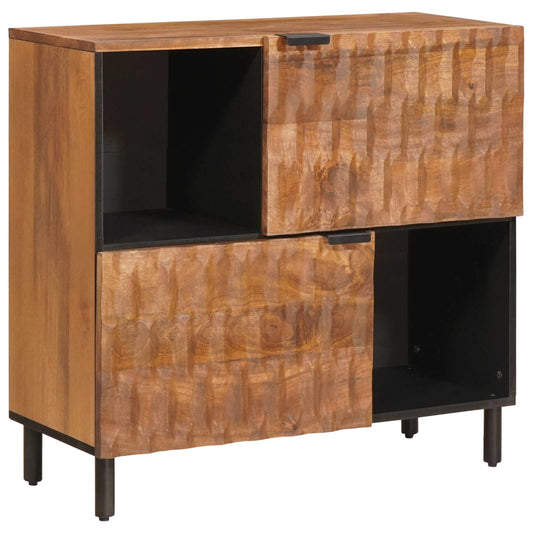 Dressoir met opslag Acacia Bruine Afwerking 80 x 33 x 75 cm is nu te koop bij PeponiXL, paradijselijk wonen!