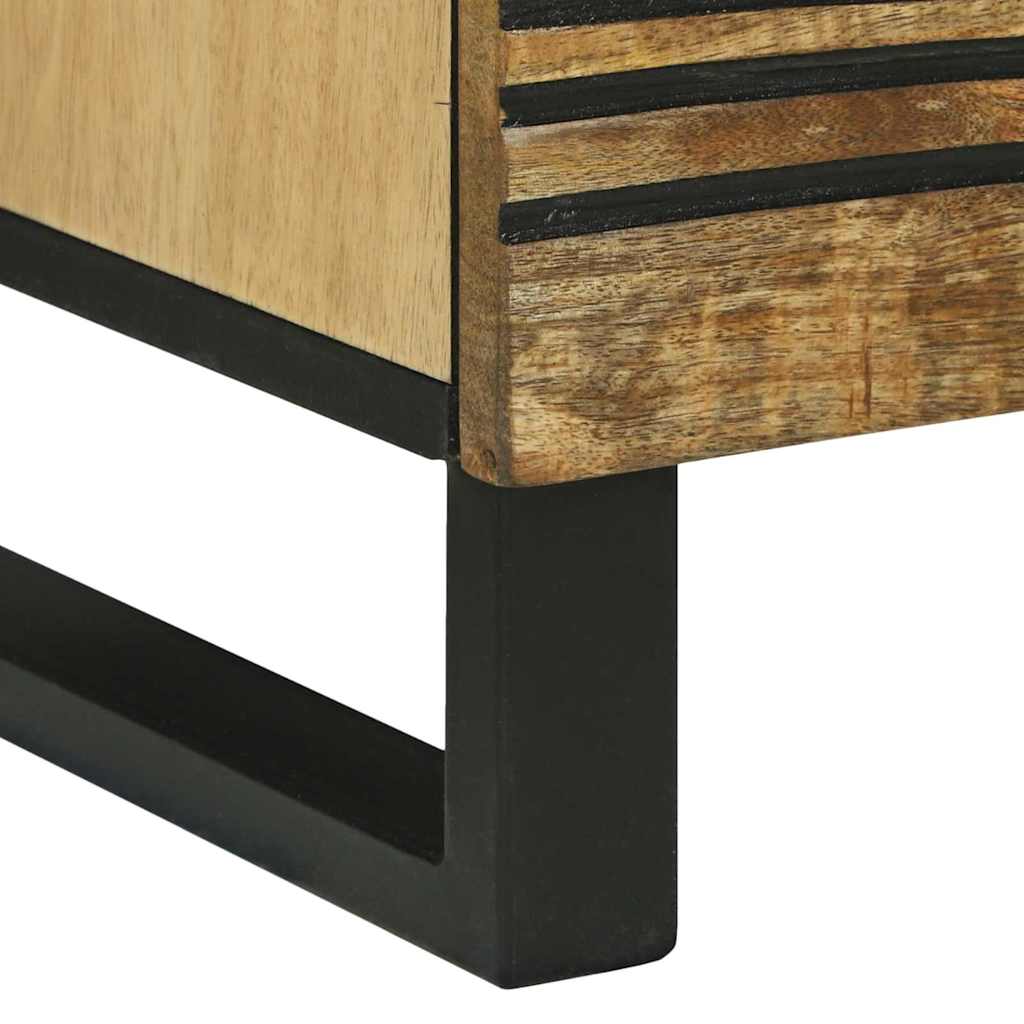 Nachtkastje 2 pcs Bruin 40 x 33 x 46 cm Massief acaciahout is nu te koop bij PeponiXL, paradijselijk wonen!