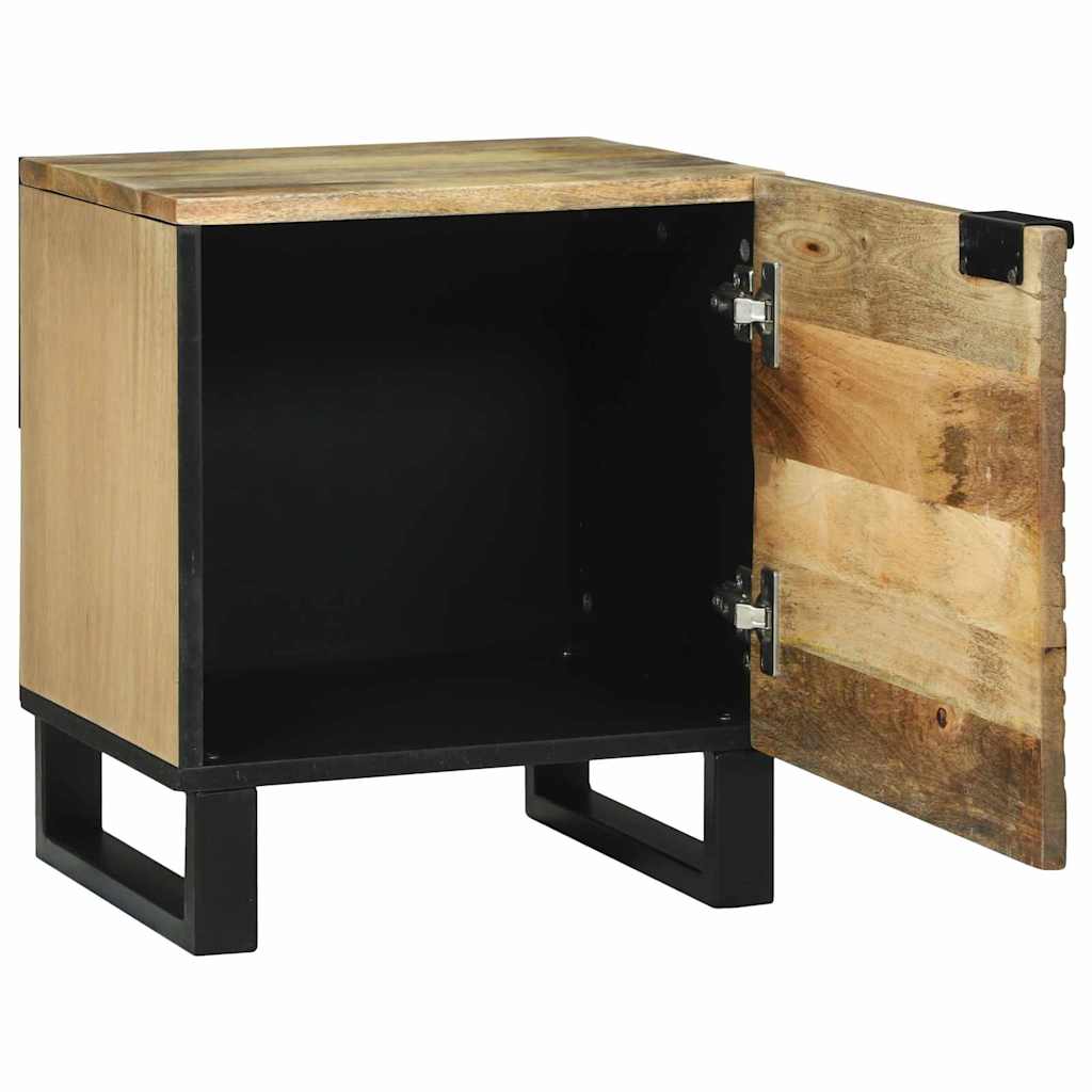 Nachtkastje 2 pcs Bruin 40 x 33 x 46 cm Massief acaciahout is nu te koop bij PeponiXL, paradijselijk wonen!