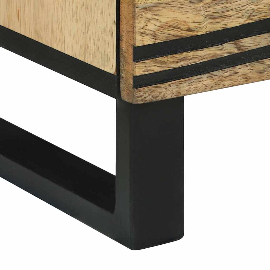 Nachtkastje 2 pcs Bruin 40 x 33 x 46 cm Massief acaciahout is nu te koop bij PeponiXL, paradijselijk wonen!