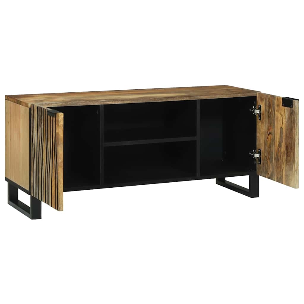 TV Eenheden Bruin 105 x 33 x 46 cm Bewerkt hout is nu te koop bij PeponiXL, paradijselijk wonen!