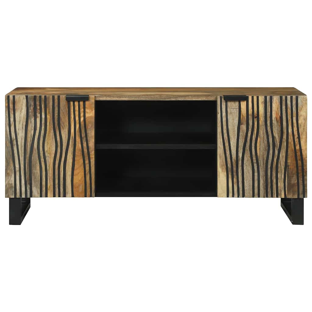 TV Eenheden Bruin 105 x 33 x 46 cm Bewerkt hout is nu te koop bij PeponiXL, paradijselijk wonen!