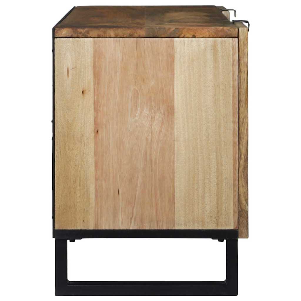 TV Eenheden Bruin 105 x 33 x 46 cm Bewerkt hout is nu te koop bij PeponiXL, paradijselijk wonen!