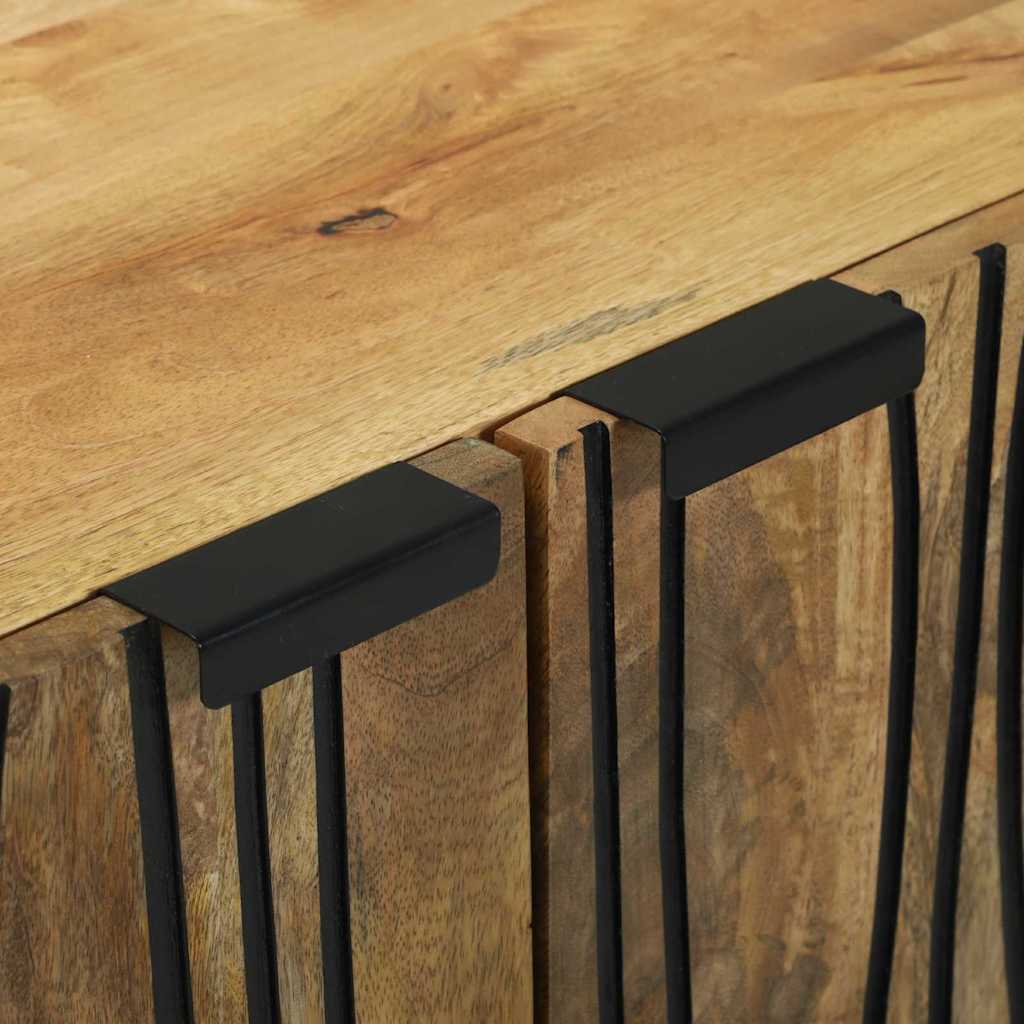 Dressoir Naturel 60 x 33,5 x 75 cm Massief Mango Hout is nu te koop bij PeponiXL, paradijselijk wonen!