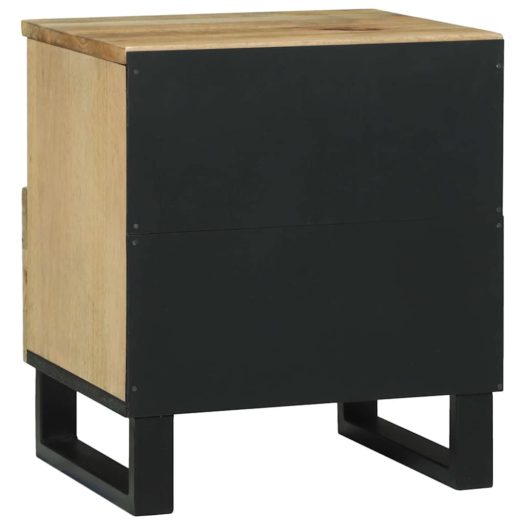 Nachtkastje met lade Bruin 40 x 33 x 46 cm Massief acaciahout is nu te koop bij PeponiXL, paradijselijk wonen!