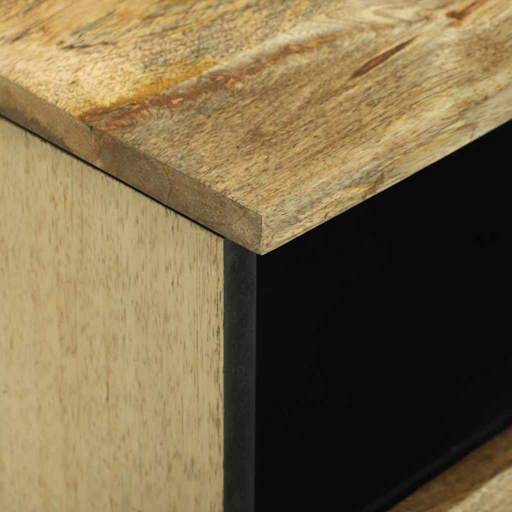 Nachtkastje 2 pcs Bruin 40 x 33 x 46 cm Massief acaciahout is nu te koop bij PeponiXL, paradijselijk wonen!