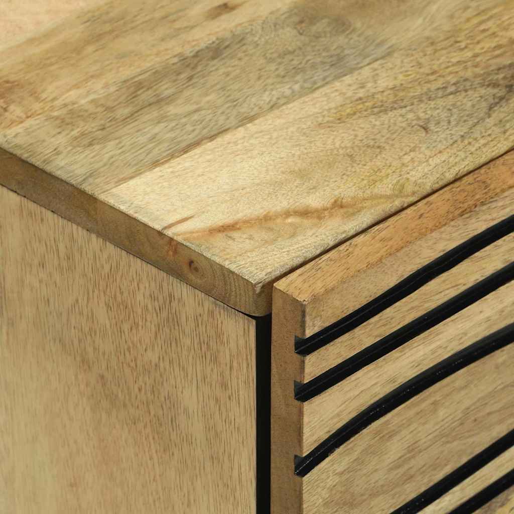 Nachtkastje met lade Bruin 50 x 33 x 62 cm Massief acaciahout is nu te koop bij PeponiXL, paradijselijk wonen!