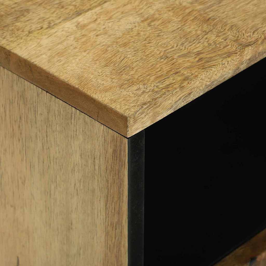 Nachtkastje met lade Bruin 50 x 33 x 62 cm Massief acaciahout is nu te koop bij PeponiXL, paradijselijk wonen!