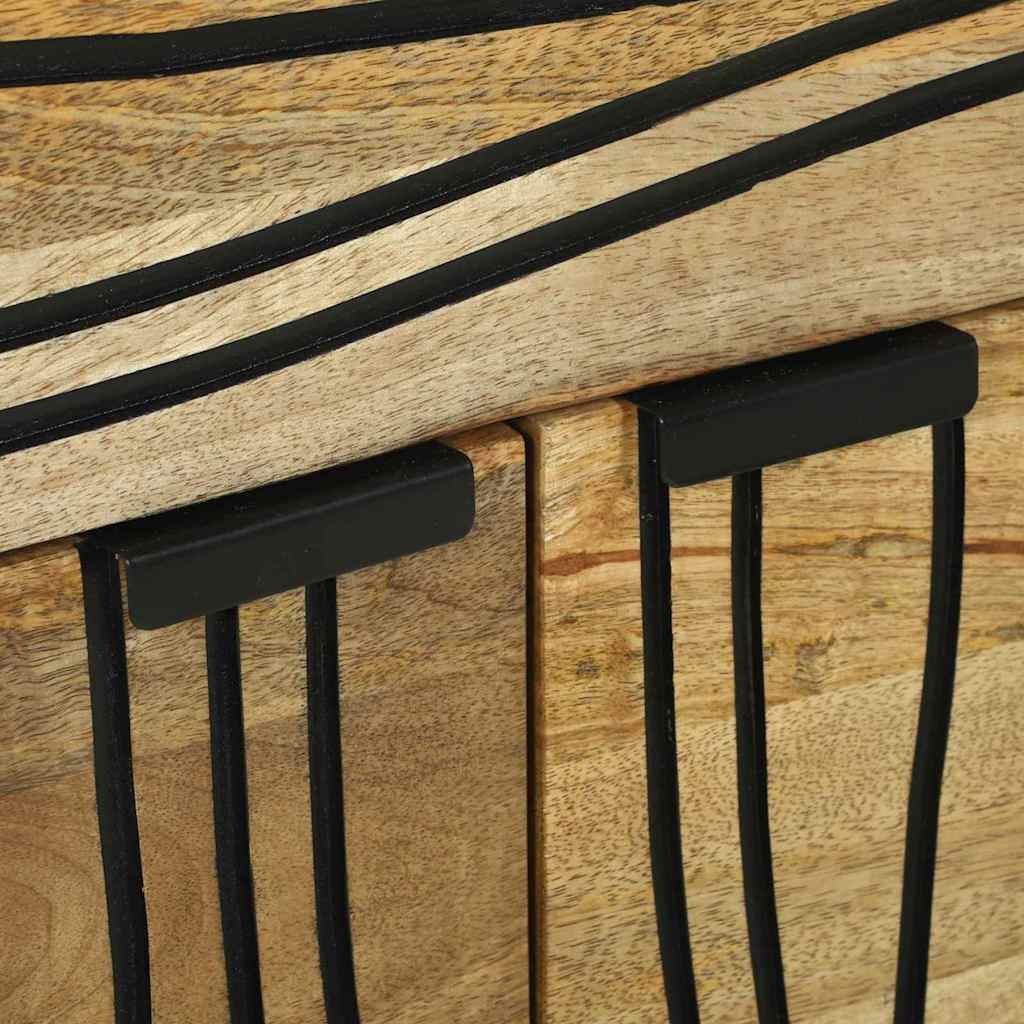 Nachtkastje met lade Bruin 50 x 33 x 60 cm Massief acaciahout is nu te koop bij PeponiXL, paradijselijk wonen!