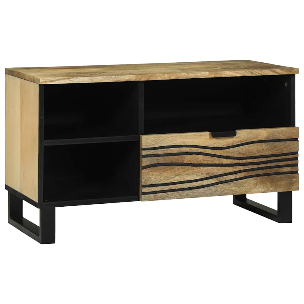 TV Eenheden met lade Bruin 80 x 33 x 46 cm Bewerkt hout is nu te koop bij PeponiXL, paradijselijk wonen!