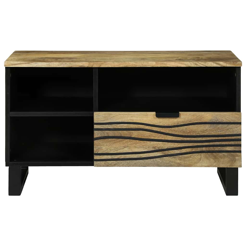 TV Eenheden met lade Bruin 80 x 33 x 46 cm Bewerkt hout is nu te koop bij PeponiXL, paradijselijk wonen!