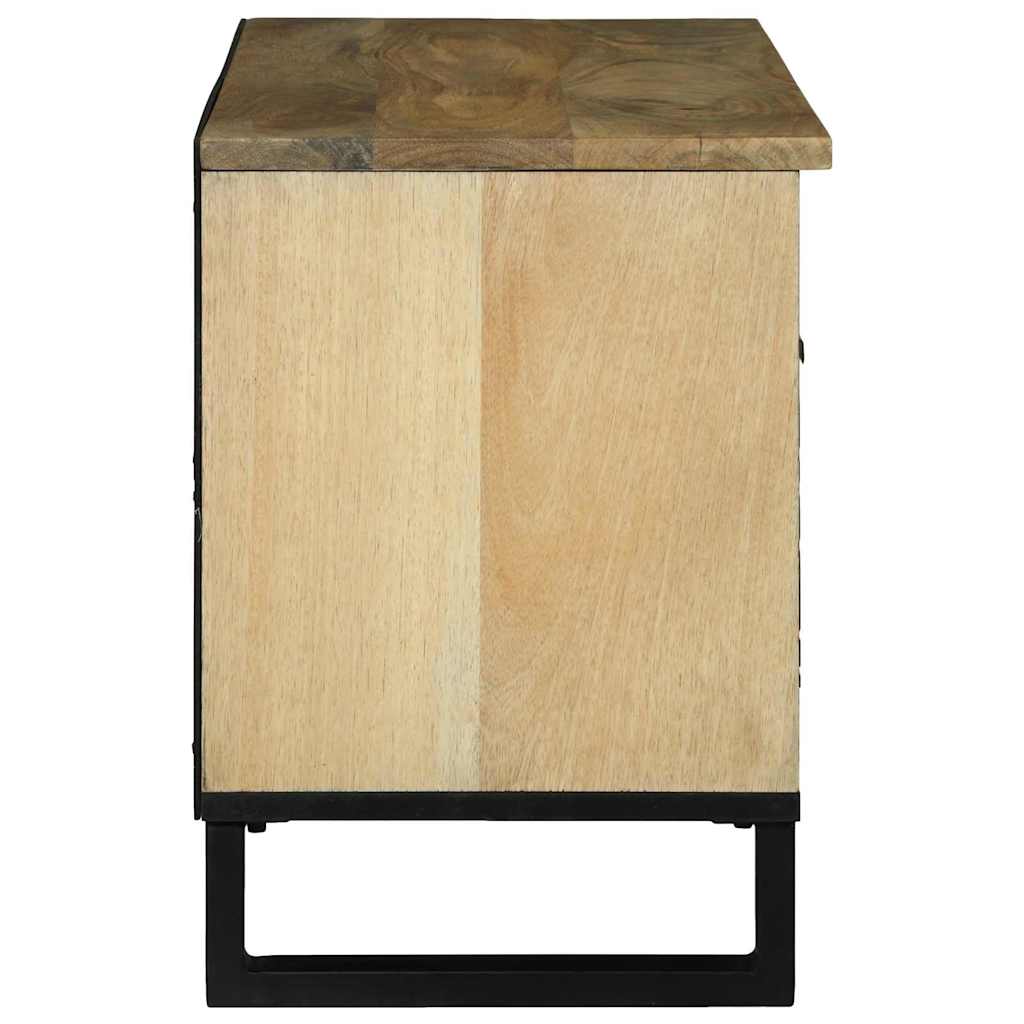 TV Eenheden met lade Bruin 80 x 33 x 46 cm Bewerkt hout is nu te koop bij PeponiXL, paradijselijk wonen!