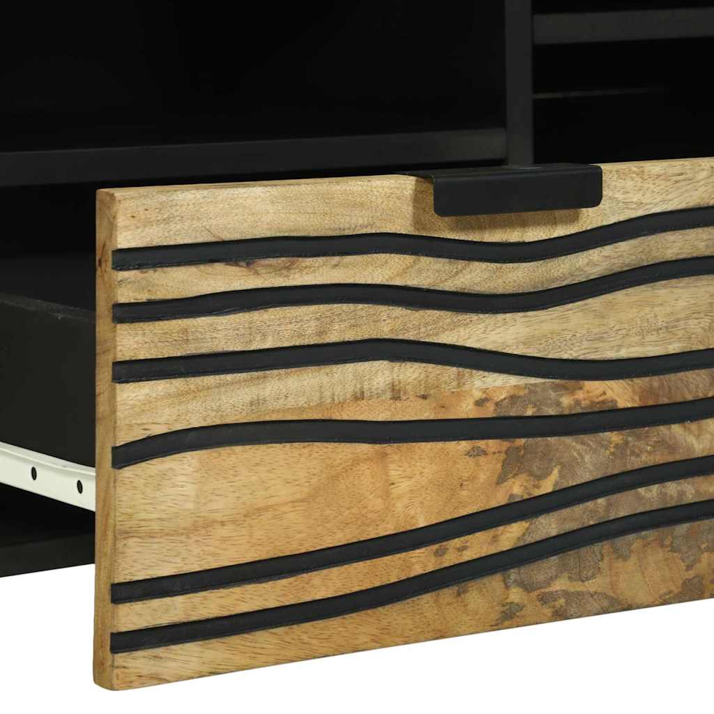 TV Eenheden met lade Bruin 100 x 33 x 46 cm Bewerkt hout is nu te koop bij PeponiXL, paradijselijk wonen!