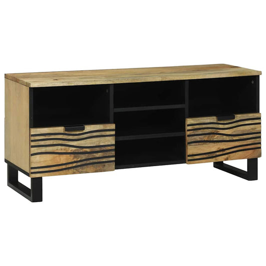 TV Eenheden met lade Bruin 100 x 33 x 46 cm Bewerkt hout is nu te koop bij PeponiXL, paradijselijk wonen!
