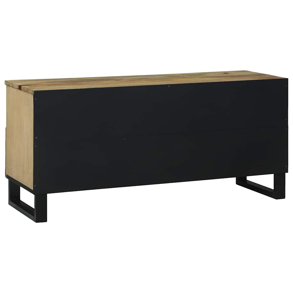 TV Eenheden met lade Bruin 100 x 33 x 46 cm Bewerkt hout is nu te koop bij PeponiXL, paradijselijk wonen!