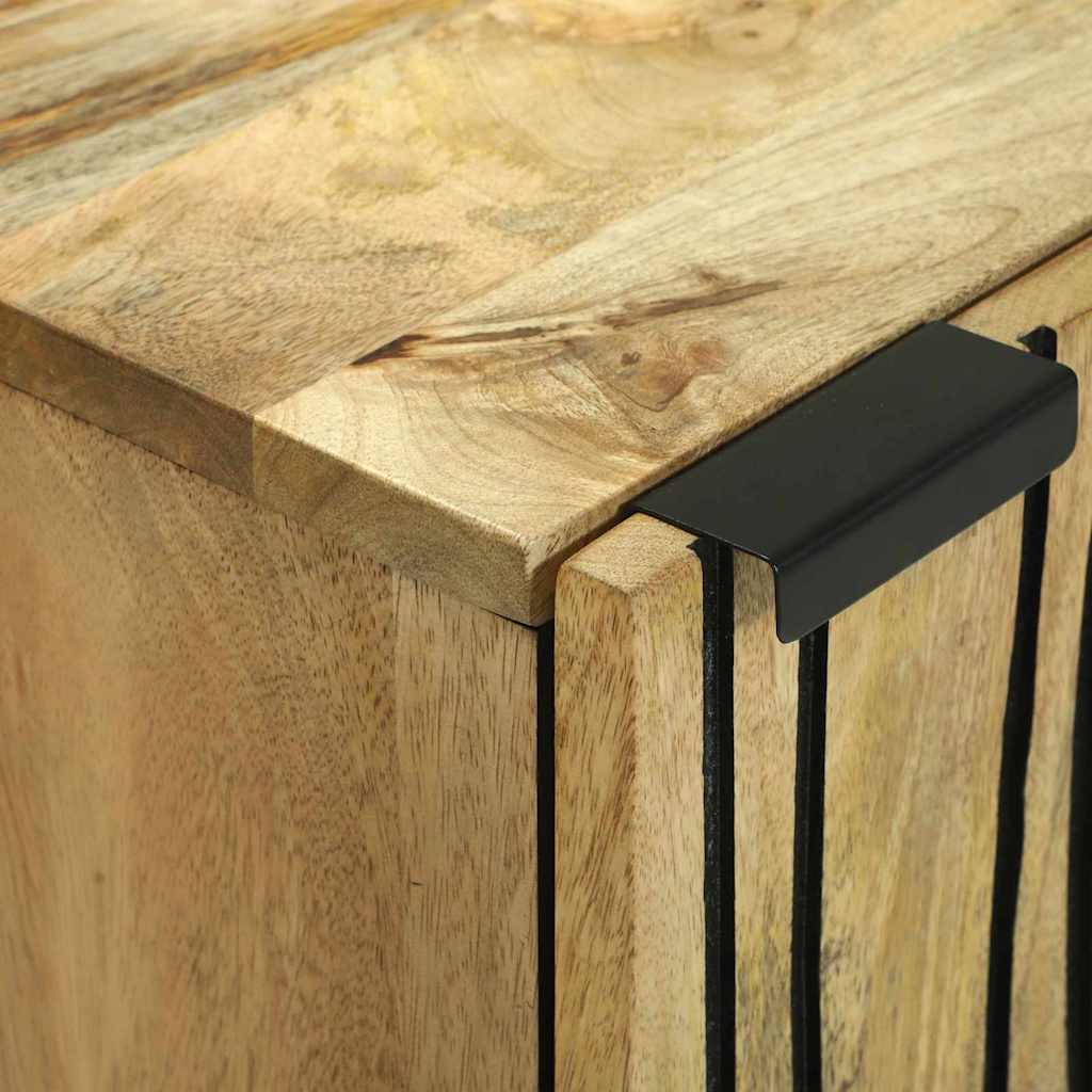 Dressoir Bruin 40 x 33 x 75 cm massief mangohout is nu te koop bij PeponiXL, paradijselijk wonen!