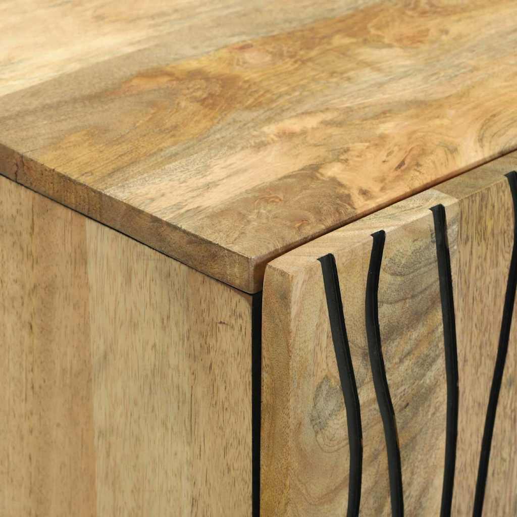 Dressoir Bruin 60 x 33 x 75 cm massief mangohout is nu te koop bij PeponiXL, paradijselijk wonen!