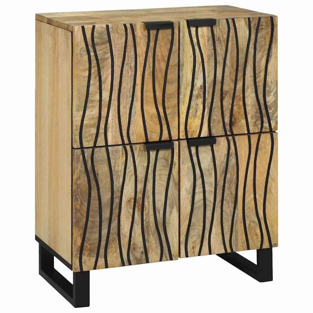 Dressoir Bruin 60 x 33 x 75 cm massief mangohout is nu te koop bij PeponiXL, paradijselijk wonen!