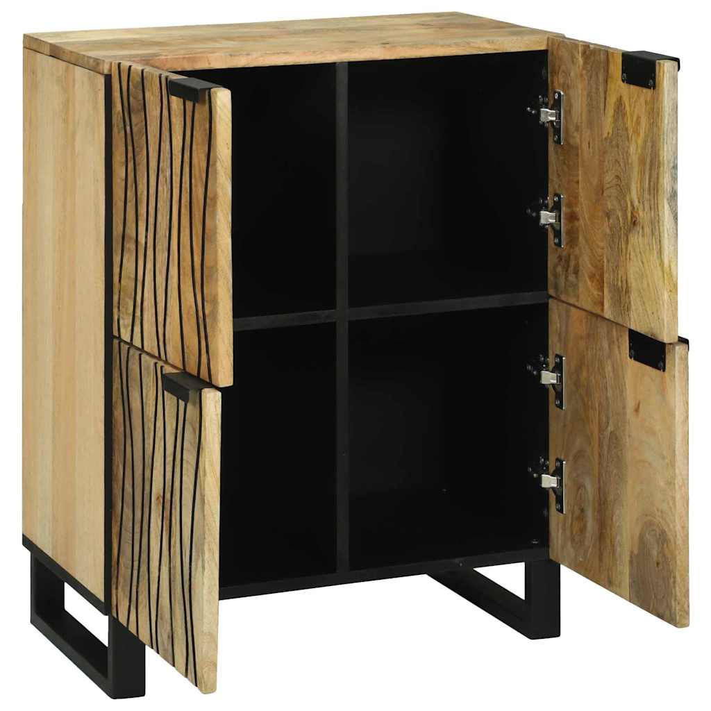 Dressoir Bruin 60 x 33 x 75 cm massief mangohout is nu te koop bij PeponiXL, paradijselijk wonen!