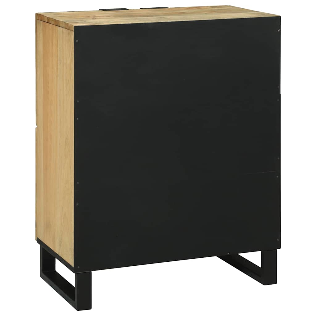 Dressoir Bruin 60 x 33 x 75 cm massief mangohout is nu te koop bij PeponiXL, paradijselijk wonen!