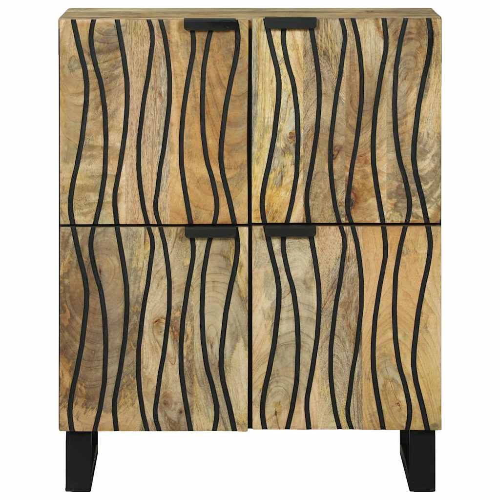 Dressoir Bruin 60 x 33 x 75 cm massief mangohout is nu te koop bij PeponiXL, paradijselijk wonen!