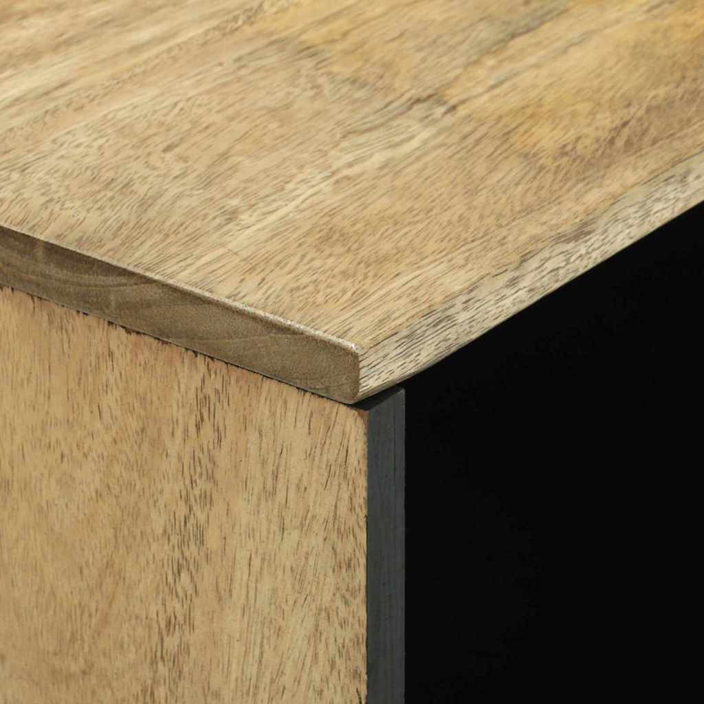 Dressoir Bruin 80 x 33 x 75 cm massief mangohout is nu te koop bij PeponiXL, paradijselijk wonen!