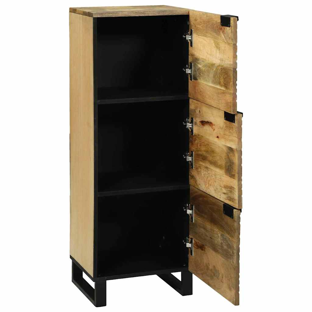 Highboard Bruin 40 x 33 x 110 cm massief mangohout is nu te koop bij PeponiXL, paradijselijk wonen!