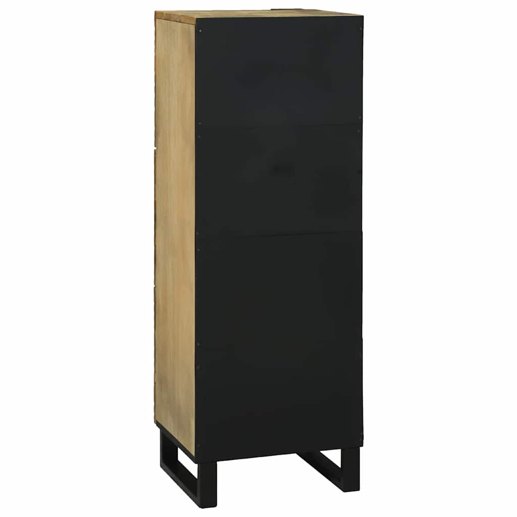 Highboard Bruin 40 x 33 x 110 cm massief mangohout is nu te koop bij PeponiXL, paradijselijk wonen!