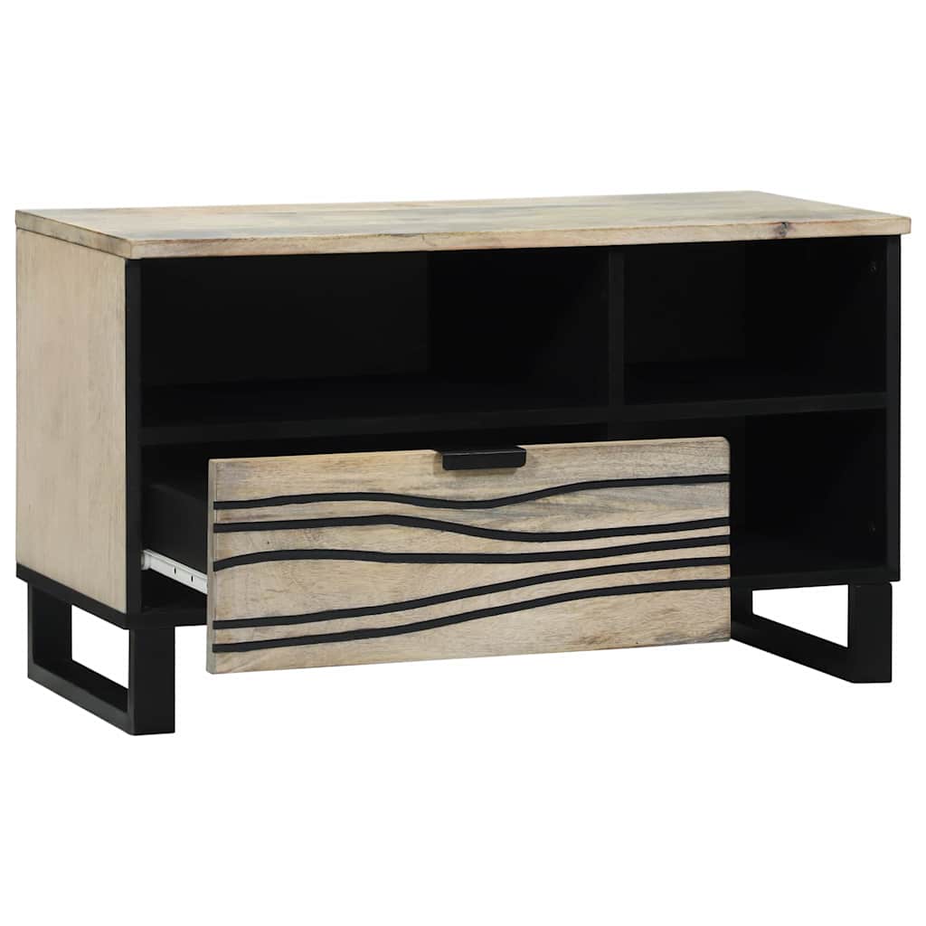 TV Eenheden met lade Wit 80 x 33 x 46 cm Bewerkt hout is nu te koop bij PeponiXL, paradijselijk wonen!