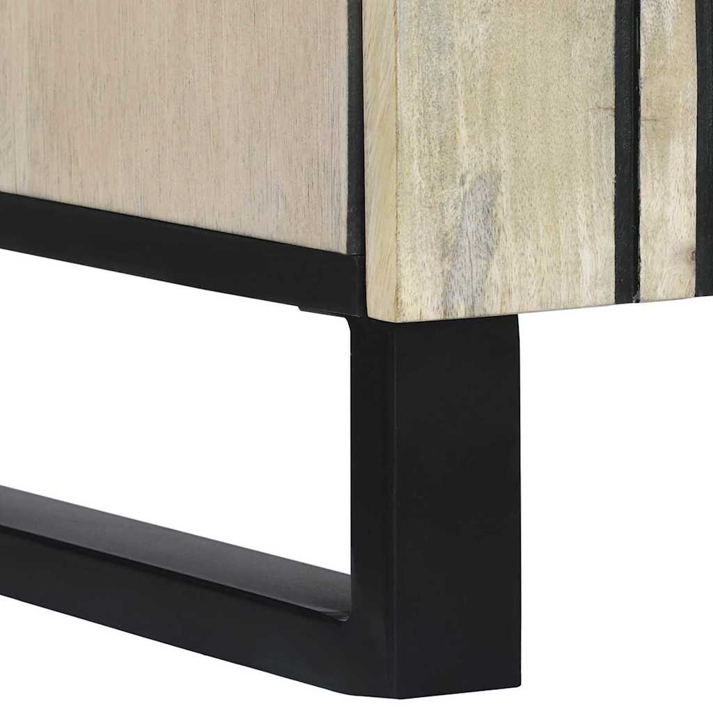 Badkamer wastafelkast Wit 38 x 33 x 160 cm Bewerkt hout is nu te koop bij PeponiXL, paradijselijk wonen!