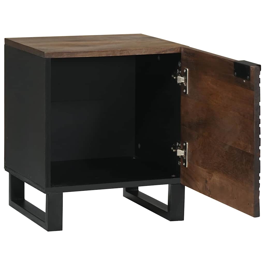 Nachtkastje 2 pcs Walnotenhout 40 x 33 x 46 cm is nu te koop bij PeponiXL, paradijselijk wonen!