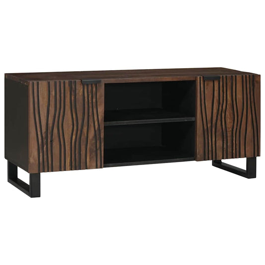 TV Eenheden Walnotenhout 105 x 33 x 46 cm Bewerkt hout is nu te koop bij PeponiXL, paradijselijk wonen!