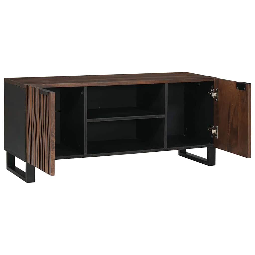 TV Eenheden Walnotenhout 105 x 33 x 46 cm Bewerkt hout is nu te koop bij PeponiXL, paradijselijk wonen!