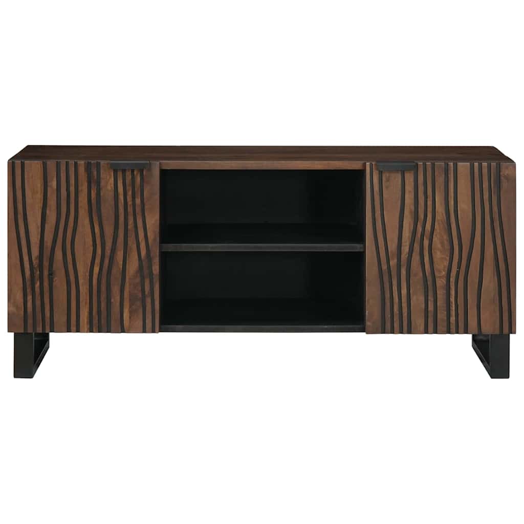 TV Eenheden Walnotenhout 105 x 33 x 46 cm Bewerkt hout is nu te koop bij PeponiXL, paradijselijk wonen!