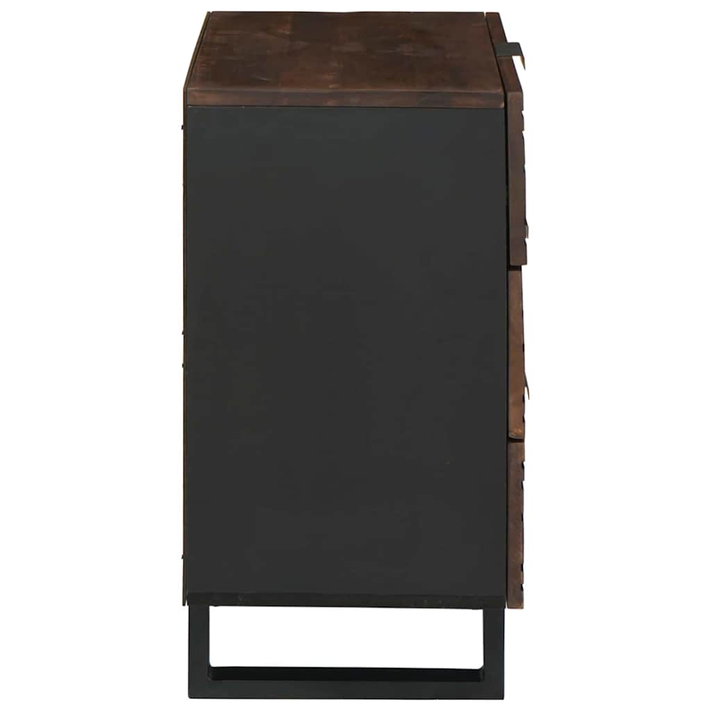 Nachtkastje Walnotenhout 50 x 33 x 62 cm Massief acaciahout is nu te koop bij PeponiXL, paradijselijk wonen!