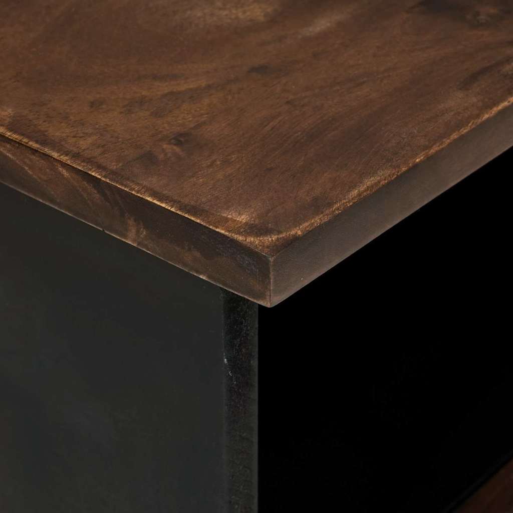 TV Eenheden met lade Walnotenhout 80 x 33 x 46 cm Bewerkt hout is nu te koop bij PeponiXL, paradijselijk wonen!