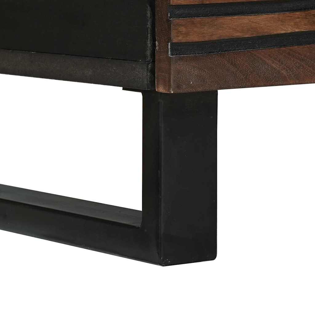TV Eenheden met lade Walnotenhout 80 x 33 x 46 cm Bewerkt hout is nu te koop bij PeponiXL, paradijselijk wonen!