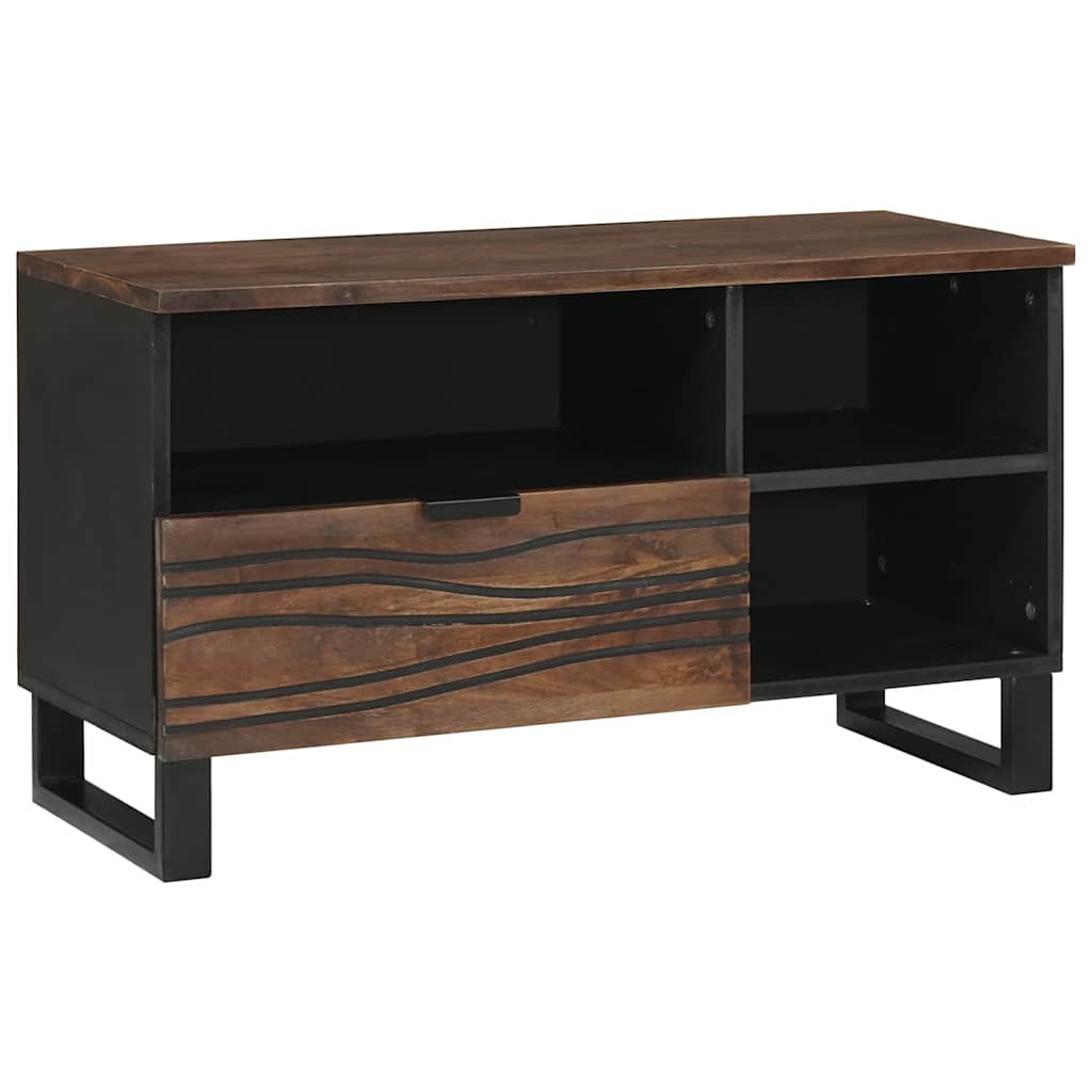 TV Eenheden met lade Walnotenhout 80 x 33 x 46 cm Bewerkt hout is nu te koop bij PeponiXL, paradijselijk wonen!
