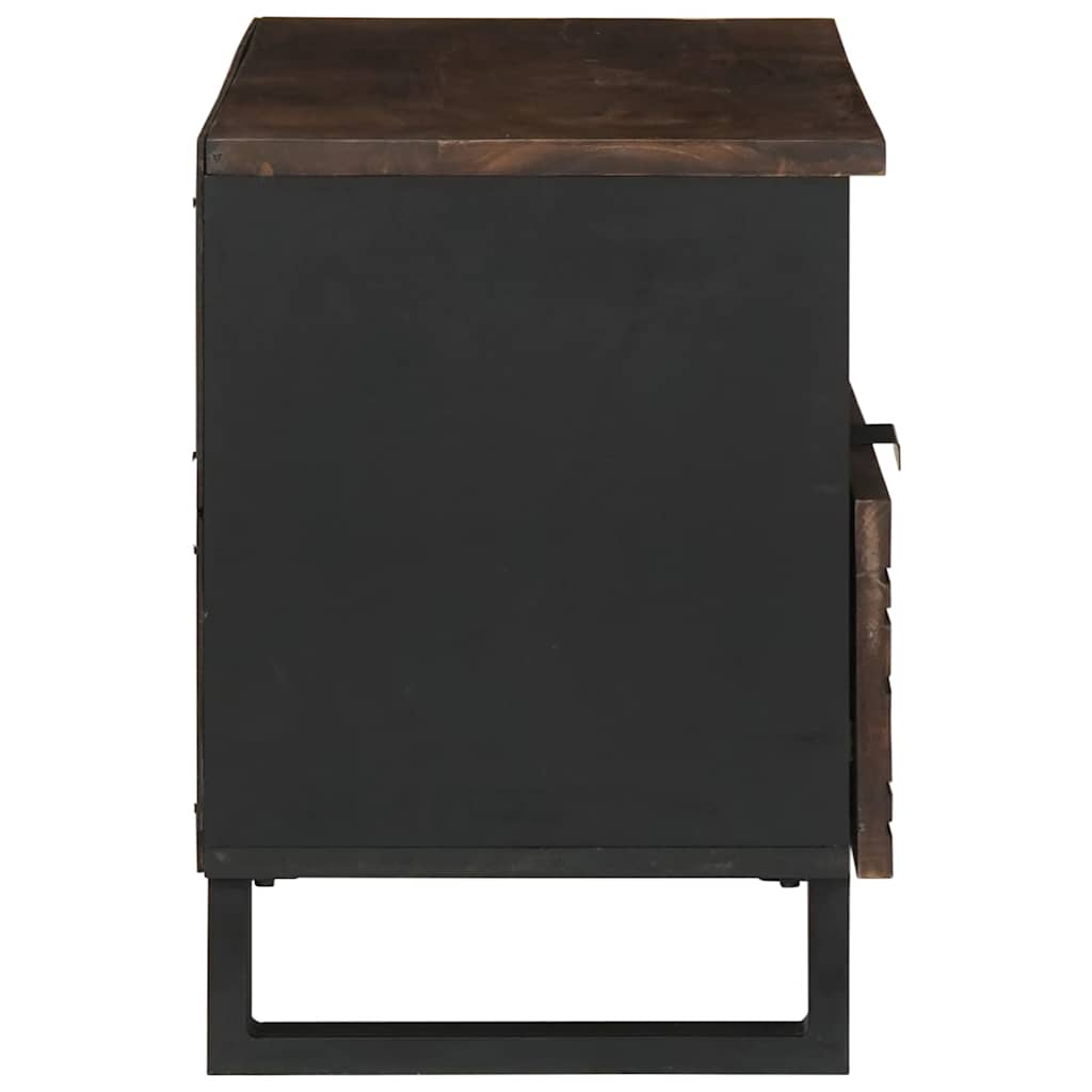 TV Eenheden met lade Walnotenhout 80 x 33 x 46 cm Bewerkt hout is nu te koop bij PeponiXL, paradijselijk wonen!