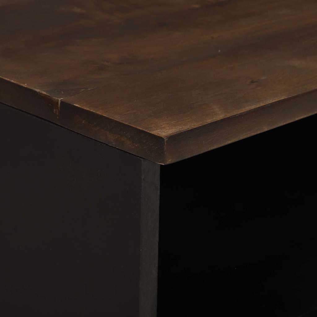 TV Eenheden met lade Walnotenhout 100 x 33 x 46 cm Bewerkt hout is nu te koop bij PeponiXL, paradijselijk wonen!