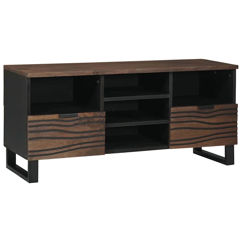 TV Eenheden met lade Walnotenhout 100 x 33 x 46 cm Bewerkt hout is nu te koop bij PeponiXL, paradijselijk wonen!