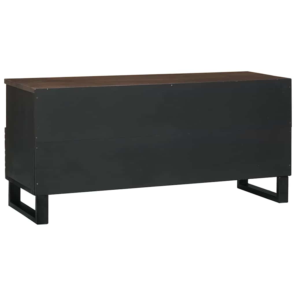 TV Eenheden met lade Walnotenhout 100 x 33 x 46 cm Bewerkt hout is nu te koop bij PeponiXL, paradijselijk wonen!