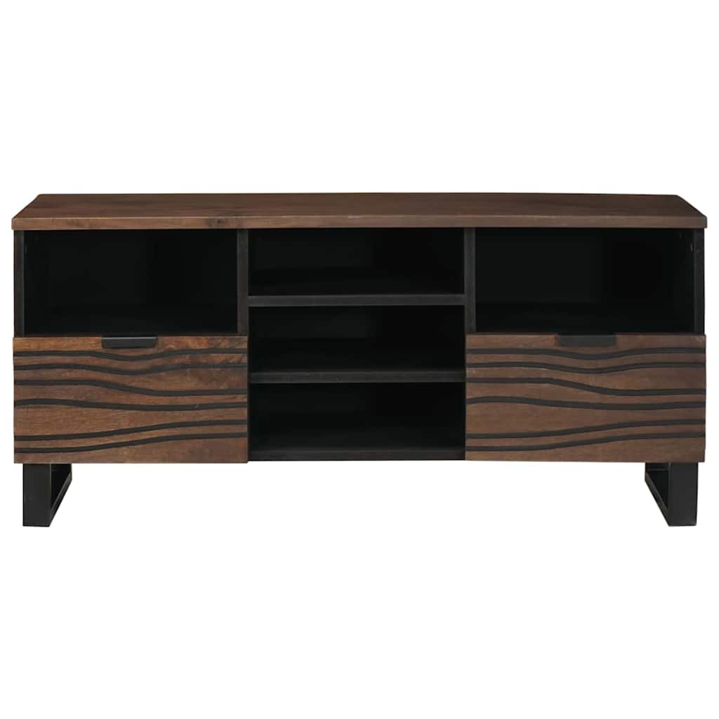 TV Eenheden met lade Walnotenhout 100 x 33 x 46 cm Bewerkt hout is nu te koop bij PeponiXL, paradijselijk wonen!