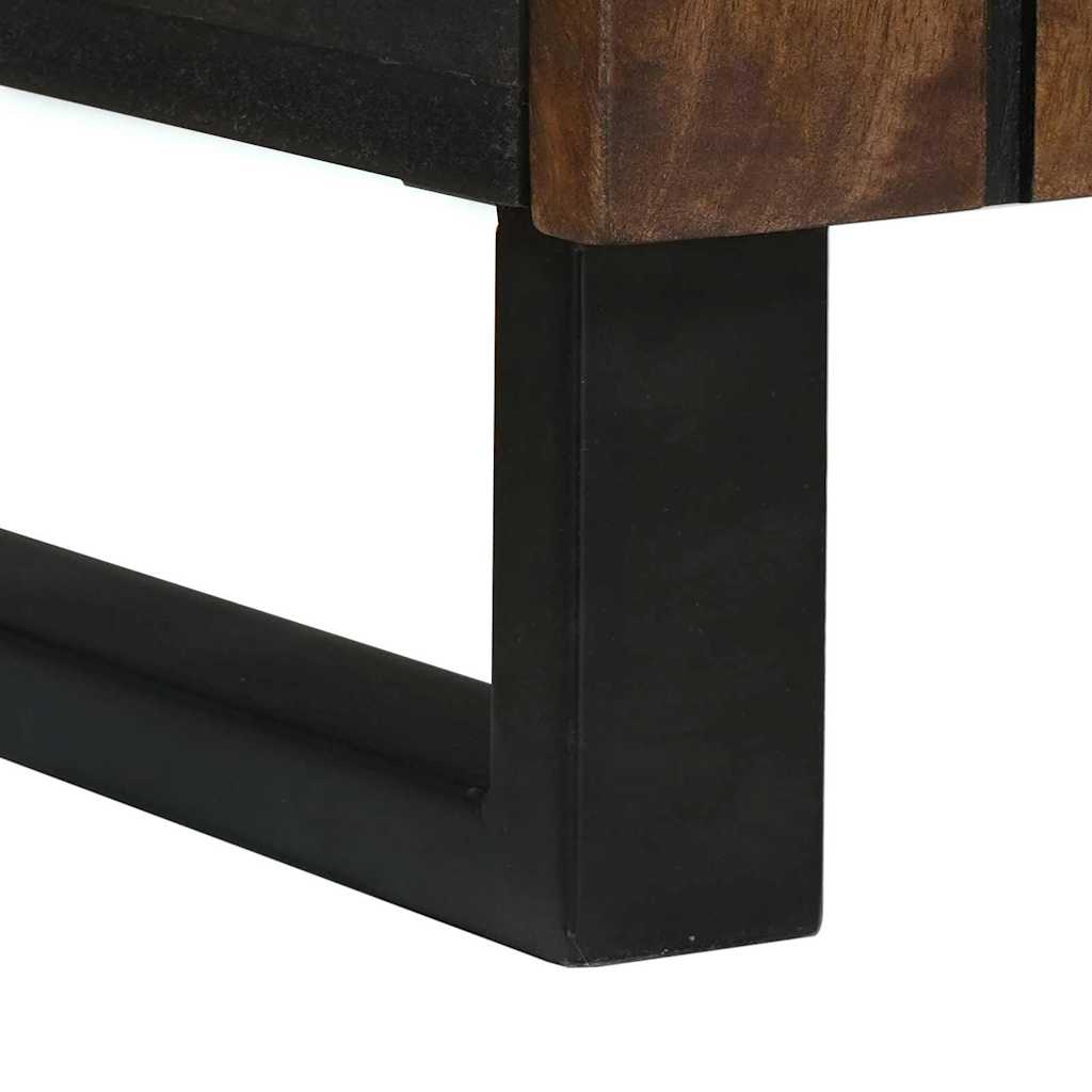 Dressoir Bruin 40 x 33 x 75 cm massief mangohout is nu te koop bij PeponiXL, paradijselijk wonen!