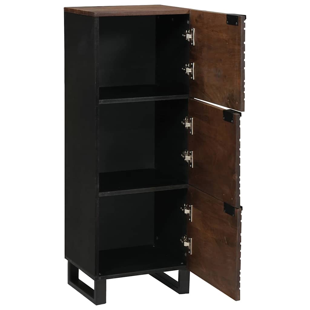 Highboard Bruin 40 x 33 x 110 cm massief mangohout is nu te koop bij PeponiXL, paradijselijk wonen!