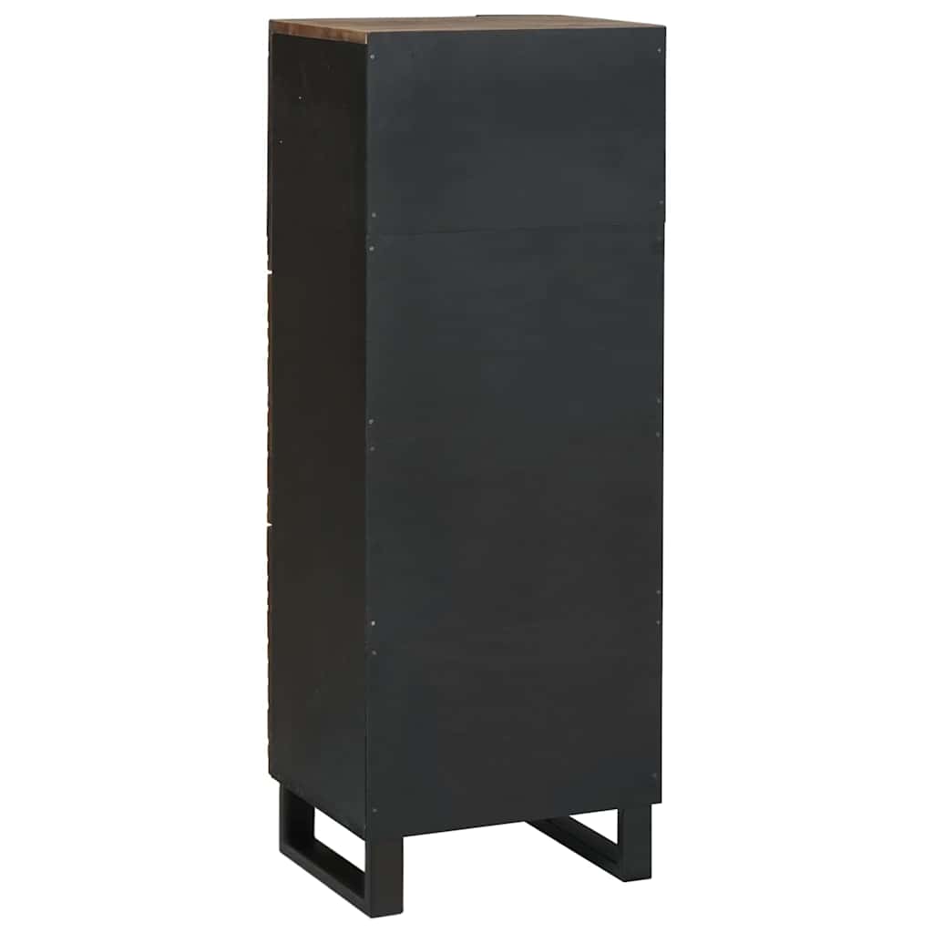 Highboard Bruin 40 x 33 x 110 cm massief mangohout is nu te koop bij PeponiXL, paradijselijk wonen!
