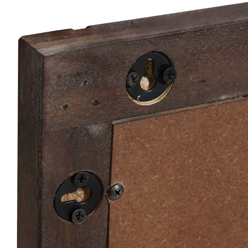 Badkamer Spiegel Wandgemonteerd Bruin 70 x 50 x 2,5 cm is nu te koop bij PeponiXL, paradijselijk wonen!