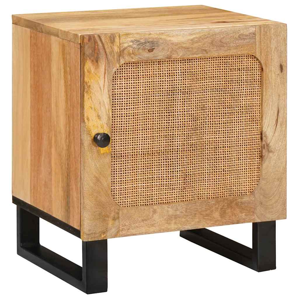Nachtkastje 2 pcs Naturel 40 x 33 x 46 cm is nu te koop bij PeponiXL, paradijselijk wonen!