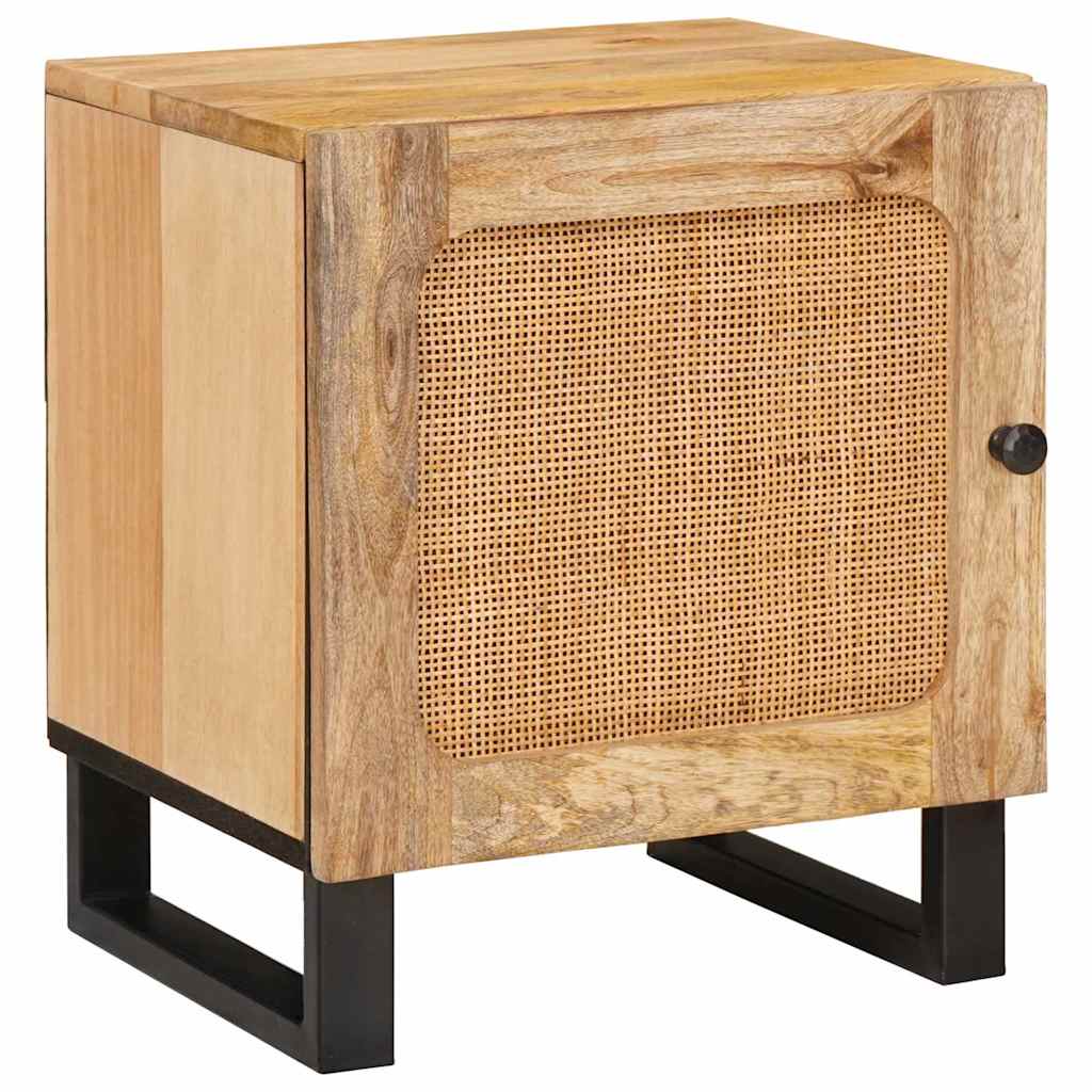 Nachtkastje 2 pcs Naturel 40 x 33 x 46 cm is nu te koop bij PeponiXL, paradijselijk wonen!