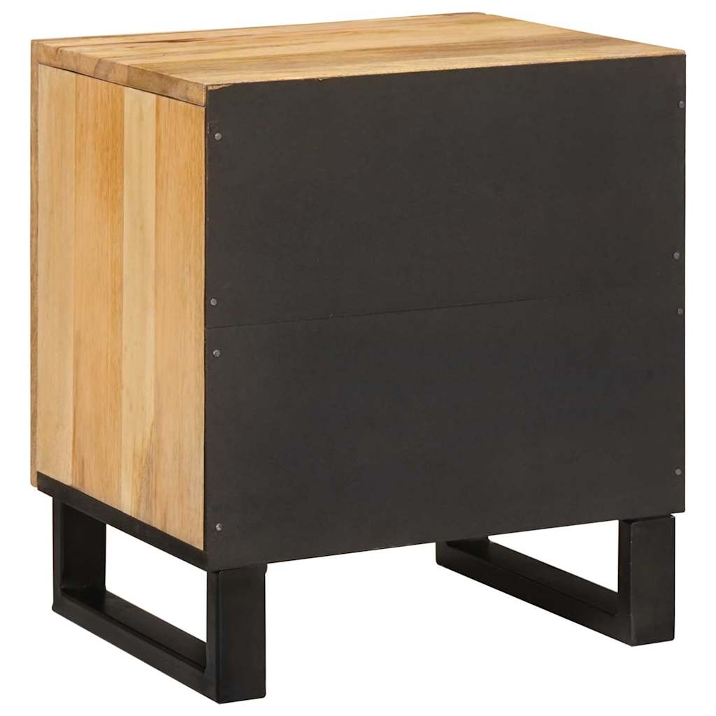 Nachtkastje 2 pcs Naturel 40 x 33 x 46 cm is nu te koop bij PeponiXL, paradijselijk wonen!